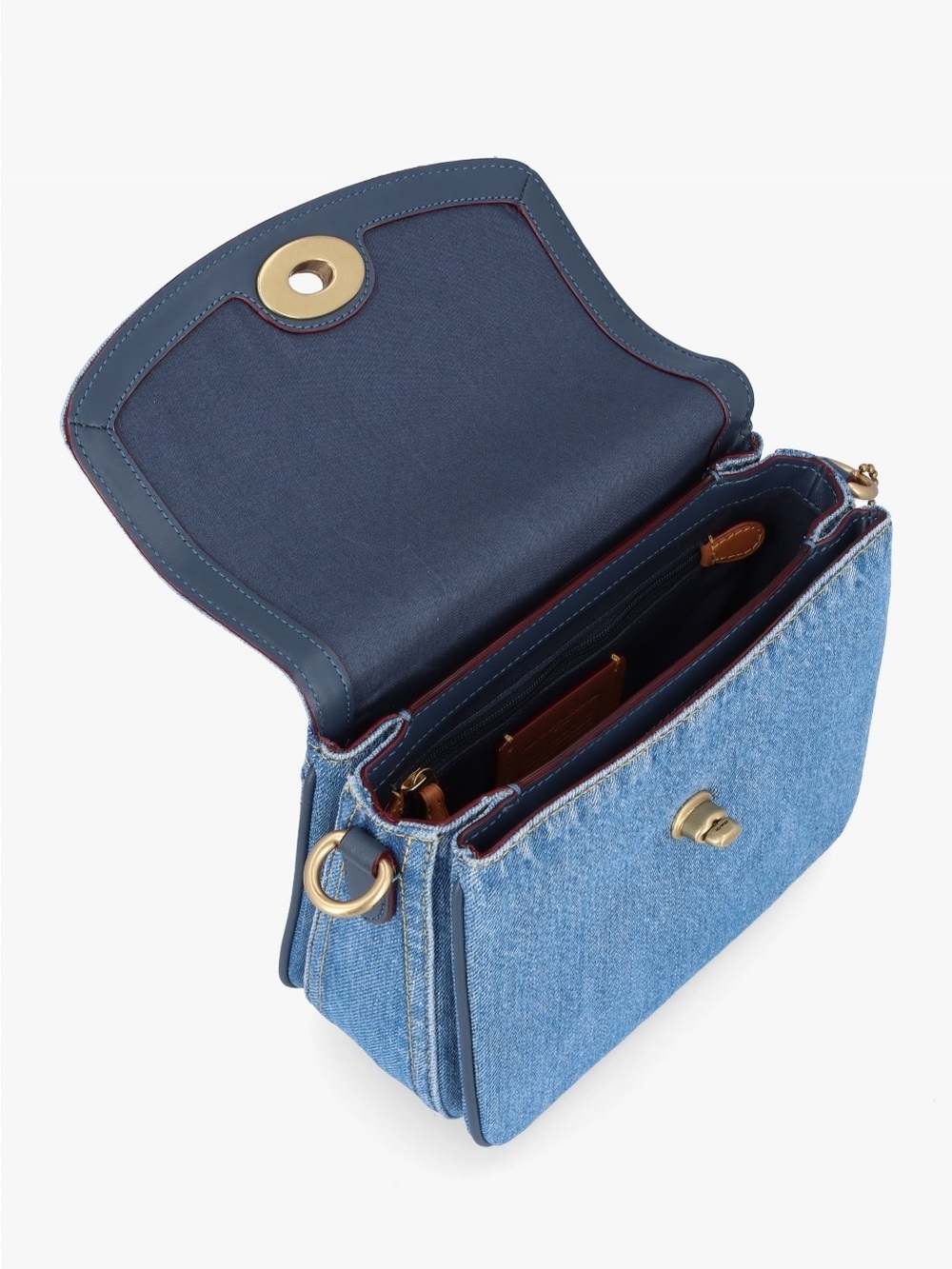 Authentic COACH Cassie 19 Crossbody in Indigo Denim CR662 | NWT - Picture 9 of 14